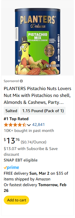 Hormel Foods campaigns first seen Feb 2025.