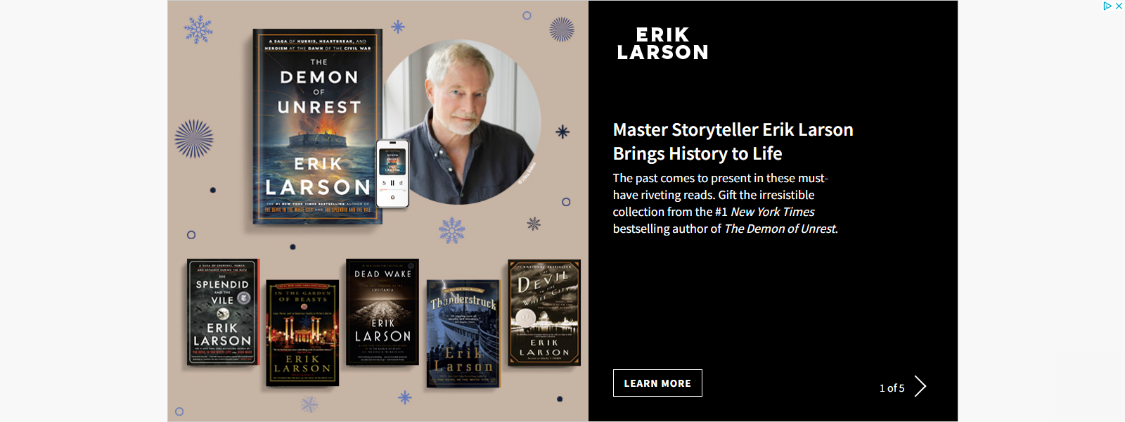 Crown Publishing Group campaigns first seen Nov 2024.