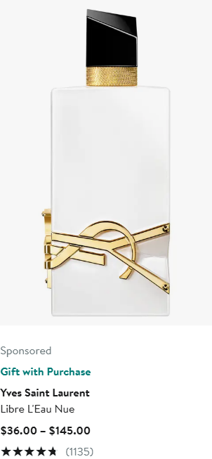 Yves Saint Laurent Fragrances campaigns first seen Apr 2025.