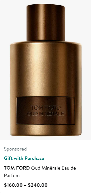 Tom Ford Fragrances campaigns first seen May 2025.
