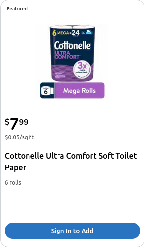 Cottonelle campaigns first seen Jun 2025.