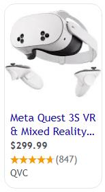 QVC campaigns first seen Jan 2025.