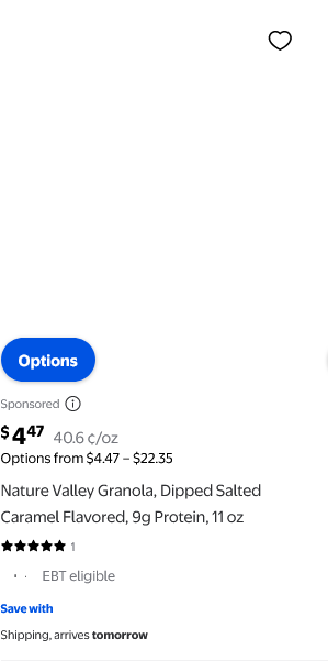 Nature Valley campaigns first seen Feb 2025.