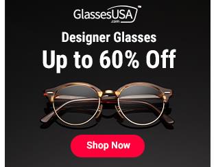 Glasses USA campaigns first seen May 2025.