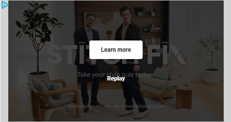 Stitch Fix campaigns first seen Jun 2025.