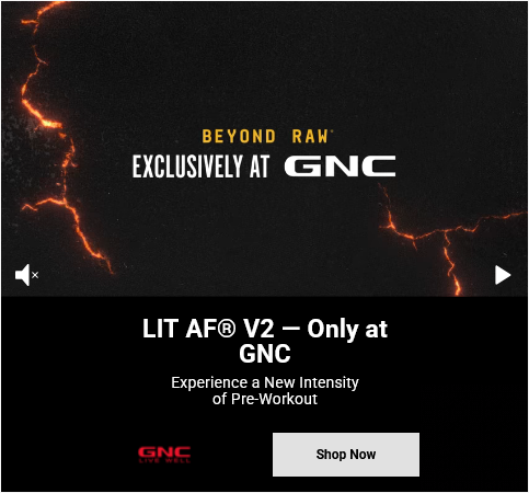 GNC General Nutrition campaigns first seen May 2026.