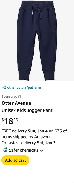 Carter's campaigns first seen Dec 2025.