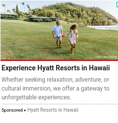 Hyatt Hotels & Resorts campaigns first seen Feb 2025.