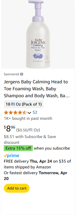 KAO campaigns first seen Apr 2025.