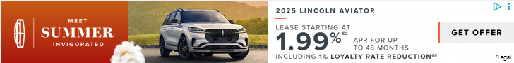 Lincoln Motor Company campaigns first seen Jul 2025.