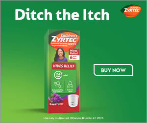 Zyrtec campaigns first seen Aug 2025.