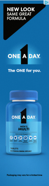 One A Day campaigns first seen Oct 2025.