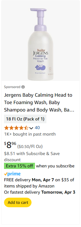 KAO campaigns first seen Apr 2025.