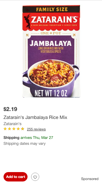 McCormick  campaigns first seen Mar 2025.