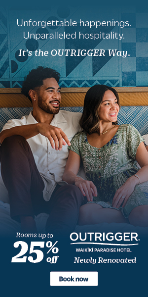 Outrigger Hotels & Resorts campaigns first seen Feb 2025.