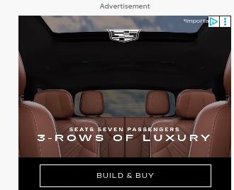 Cadillac campaigns first seen Aug 2025.