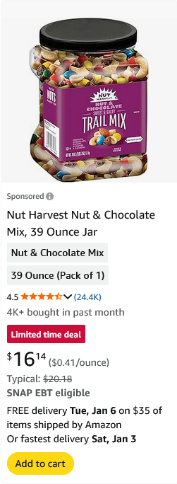 Frito-Lay North America campaigns first seen Jan 2026.