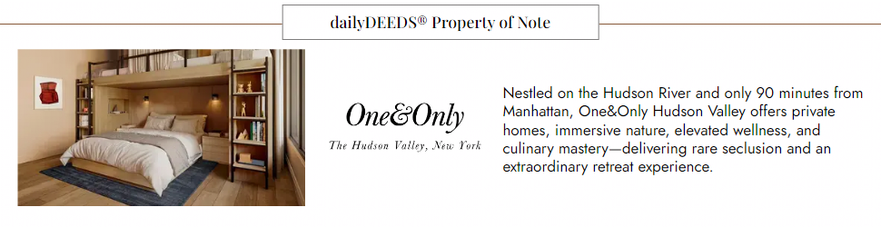 One & Only Resorts campaigns first seen Sep 2025.