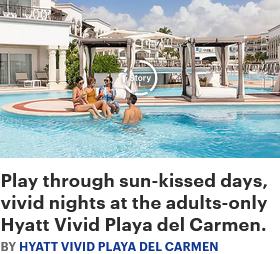 Hyatt The Inclusive Collection campaigns first seen Oct 2025.