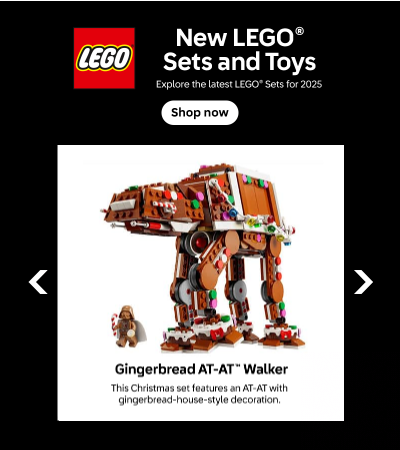 LEGO campaigns first seen Oct 2025.