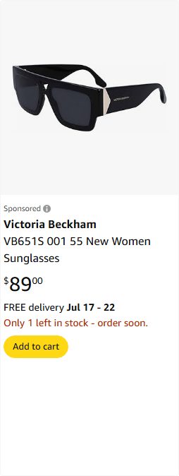 VSP Vision Service Plan campaigns first seen Jul 2025.