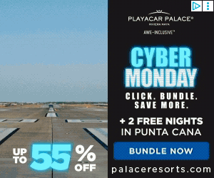 Palace Resorts campaigns first seen Dec 2025.