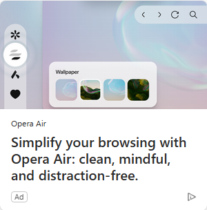 Opera Software ASA campaigns first seen Feb 2025.