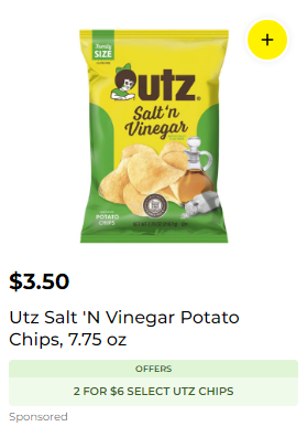 Utz Quality Foods campaigns first seen Sep 2025.