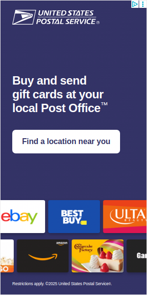 USPS United States Postal Service campaigns first seen Jun 2025.