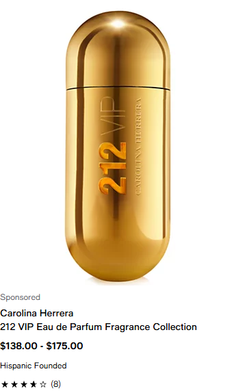 Carolina Herrera Fragrances campaigns first seen Feb 2025.