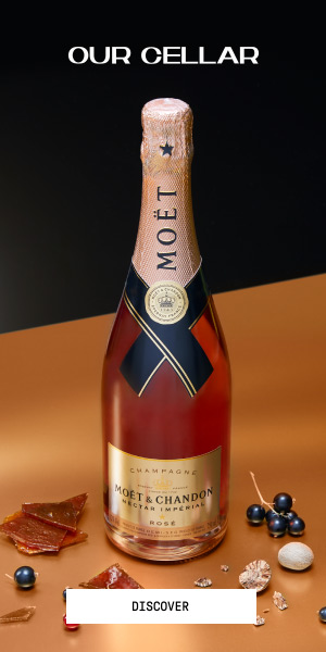 Moet & Chandon Nectar Imperial Champagne Advertising Display