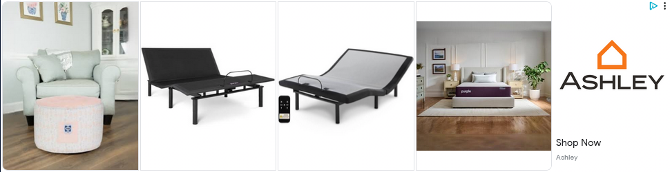 Ashley Furniture Industries campaigns first seen Apr 2025.