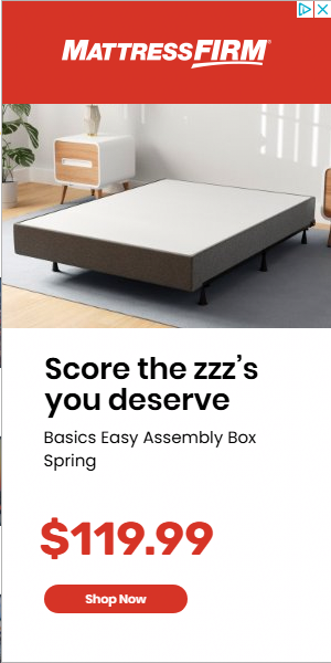 Mattress Firm campaigns first seen Mar 2025.