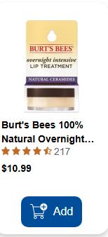Burt's Bees campaigns first seen Oct 2025.