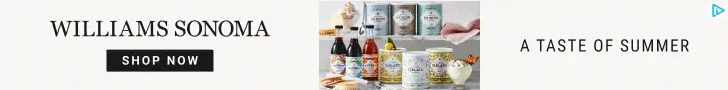 Williams Sonoma campaigns first seen Jul 2025.