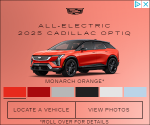 Cadillac campaigns first seen Jan 2025.