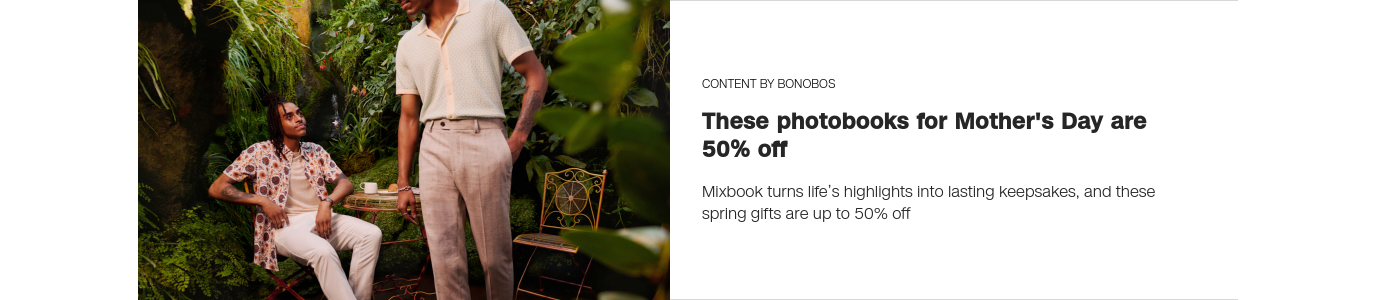 Bonobos campaigns first seen Apr 2025.