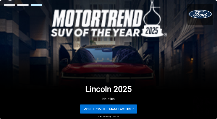 Lincoln Motor Company campaigns first seen May 2025.