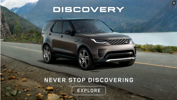 Land Rover campaigns first seen Apr 2025.