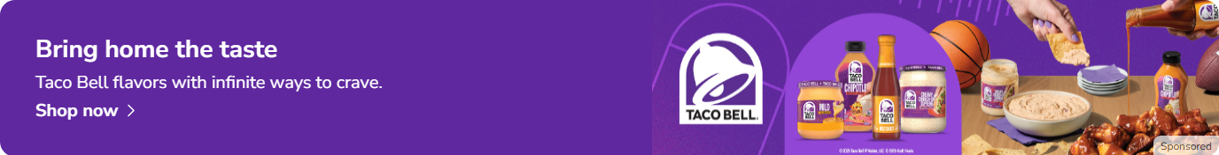 Taco Bell campaigns first seen Jan 2025.