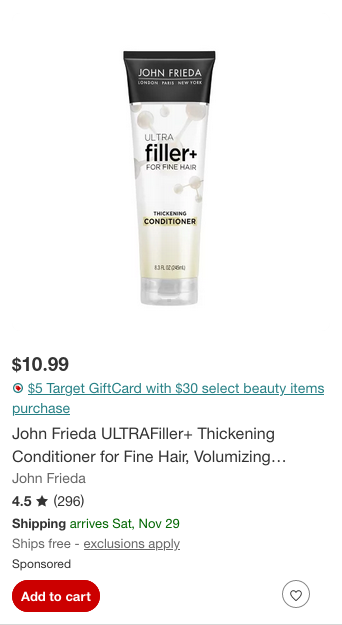 John Frieda campaigns first seen Nov 2025.