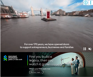 Standard Chartered campaigns first seen Sep 2025.