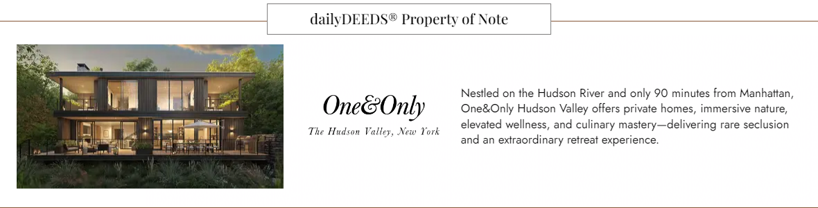 One & Only Resorts campaigns first seen Sep 2025.