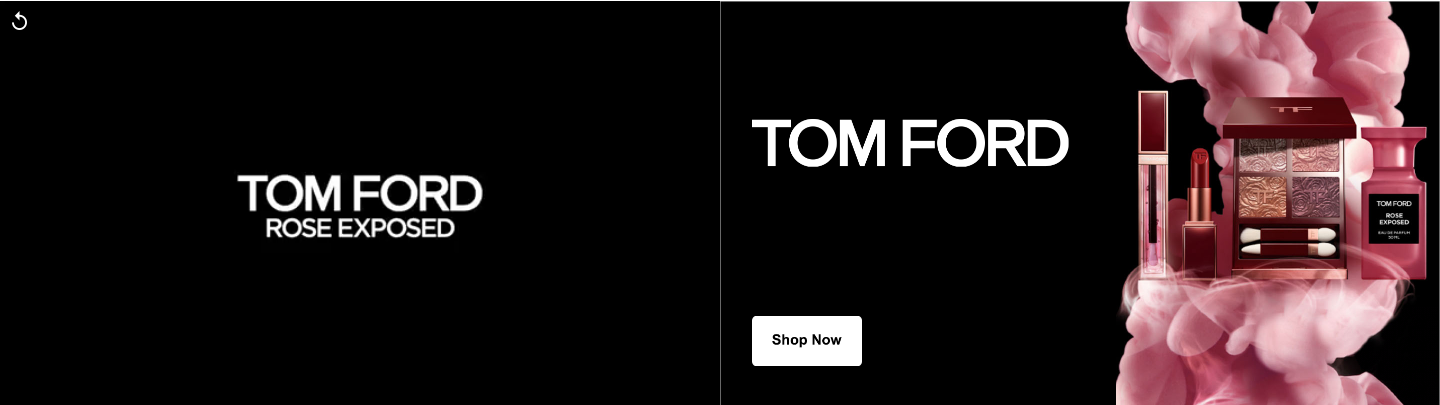 Tom Ford Beauty campaigns first seen Feb 2025.