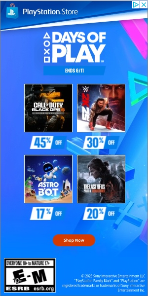 PlayStation Store campaigns first seen May 2025.