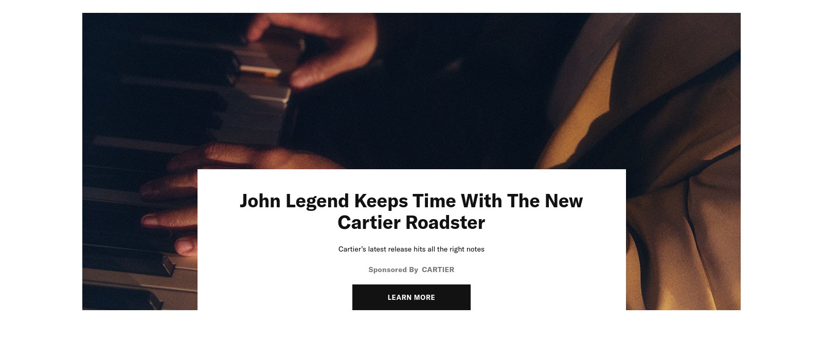 Cartier International campaigns first seen May 2026.