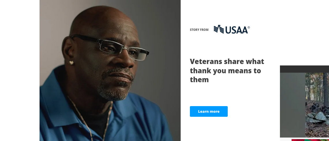 USAA Bank campaigns first seen Nov 2025.