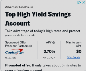 Capital One Consumer Financial Services campaigns first seen Apr 2025.