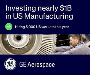 General Electric campaigns first seen Mar 2025.