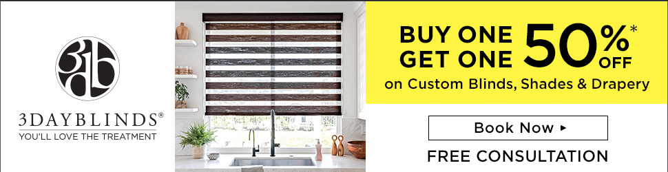 Hunter Douglas campaigns first seen Apr 2026.
